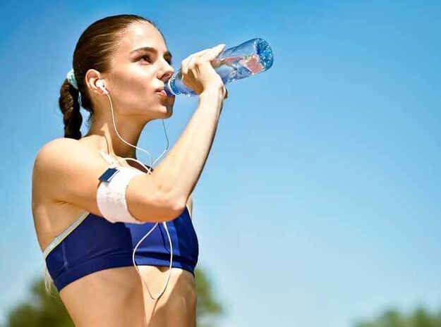 Hydration regime while running