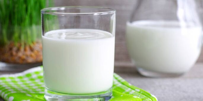 Kefir as a dinner for weight loss