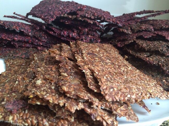 Method of preparing flax chips for the Dukan diet