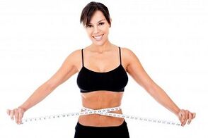 Waist circumference after rapid weight loss