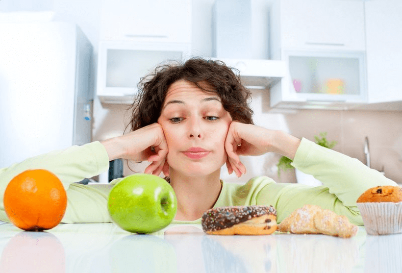 healthy and unhealthy food when losing weight