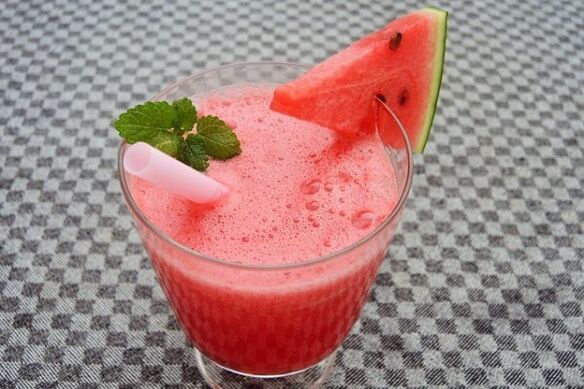 Watermelon smoothie for weight loss